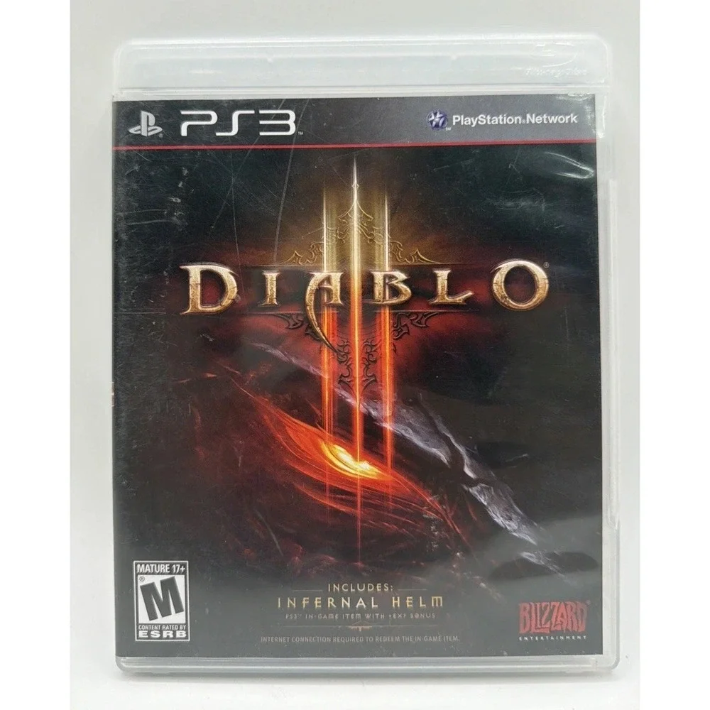 Diablo III 3 - PlayStation 3 - Complete In Box - Excellent Condition